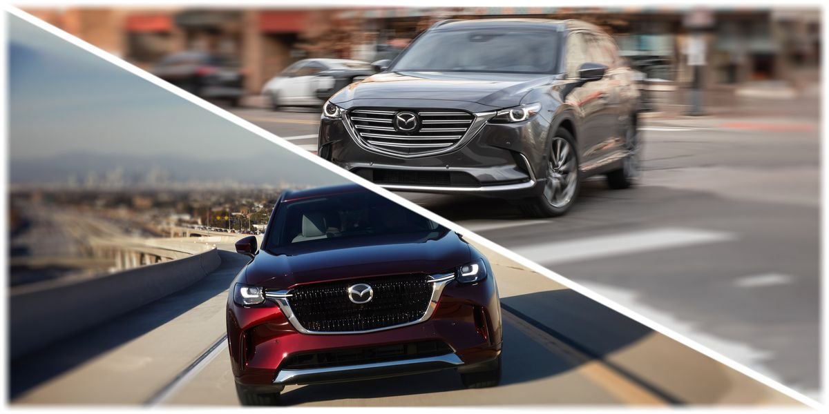 How the 2024 Mazda CX-90 Compares with the CX-9