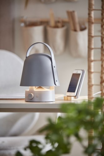 IKEA's new VAPPEBY bluetooth speaker doubles up as a portable lamp