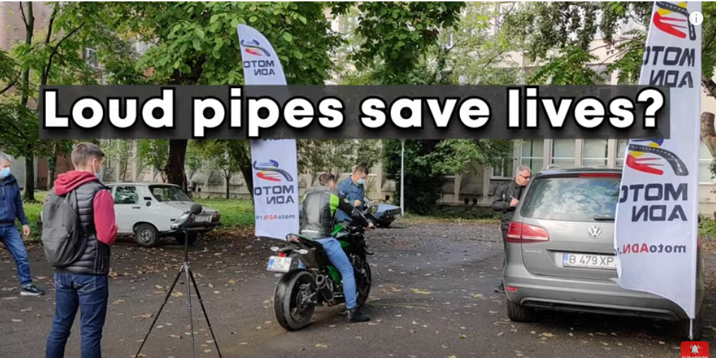 Actually, Loud Pipes Don’t Save Lives