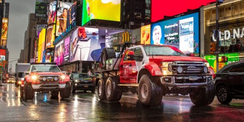 Scientists in a six-wheeled Ford are hoping to travel from NYC to the North Pole