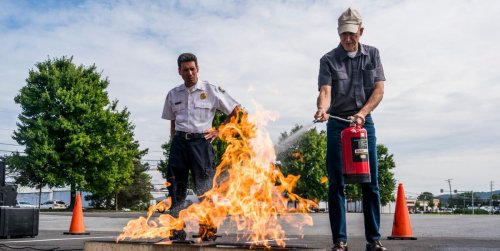 The Right Way to Use a Fire Extinguisher