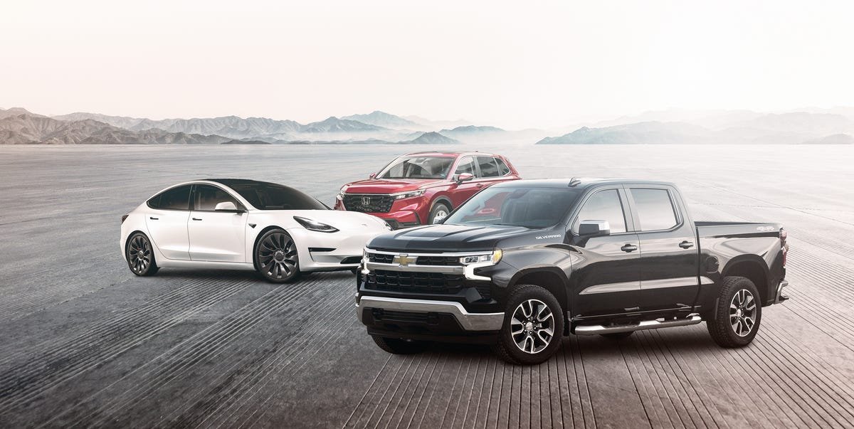 The 25 Bestselling Cars, Trucks, and SUVs of 2023