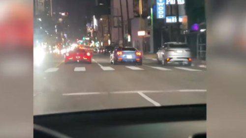Dashcam video shows a famous actor crashing his Ferrari 812 into a parked Kia