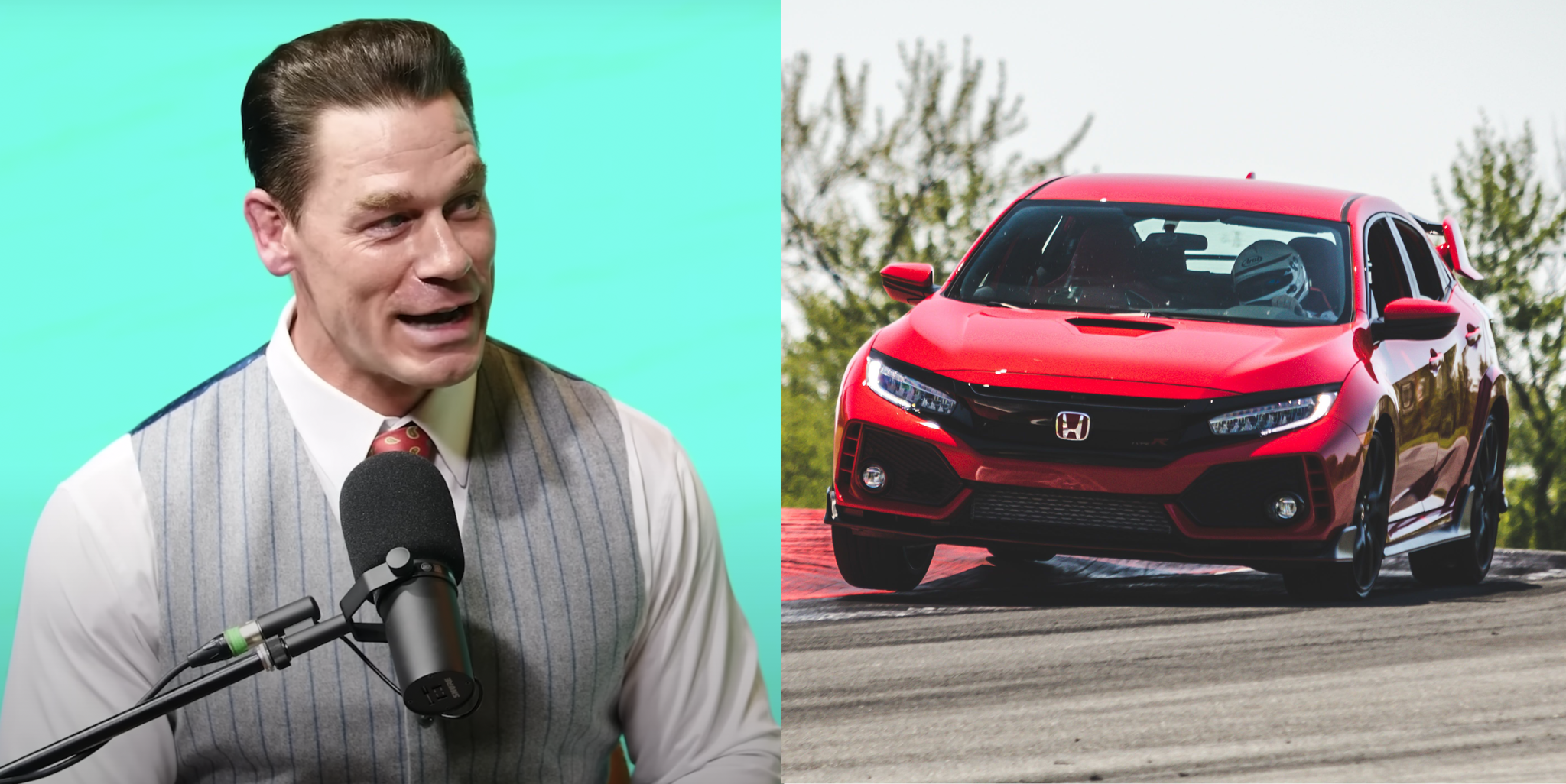 John Cena Reviews His Daily Driver: "It's got tech, it's manual, it's reliable"