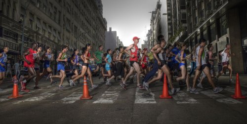 How to make a marathon feel easier, according to a sports psychologist
