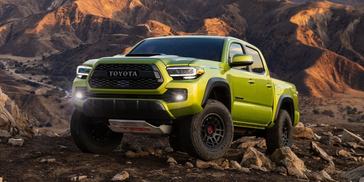 2022 Toyota Tacoma TRD Pro Is Taller with a Bright New Color