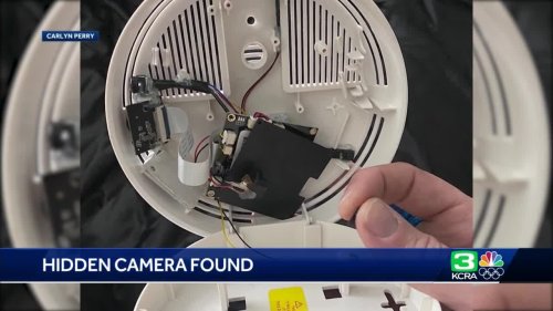'It's a really violating feeling': Woman finds hidden camera in apartment smoke detector