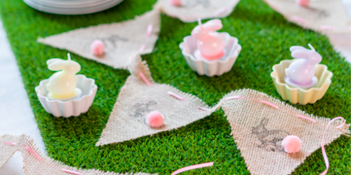 How to sew this adorable Easter bunny bunting