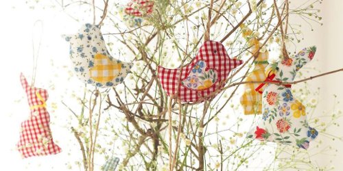 How to sew Easter chick and Easter bunny decorations