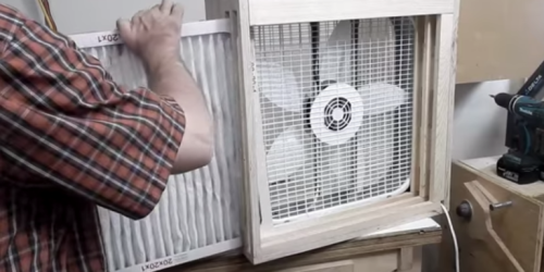 A DIY Air Filter For Your Shop That Anyone Can Build