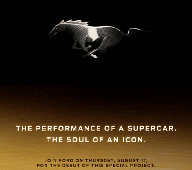 Ford Is Bringing 'Special Project' With 'Performance of a Supercar' to Monterey