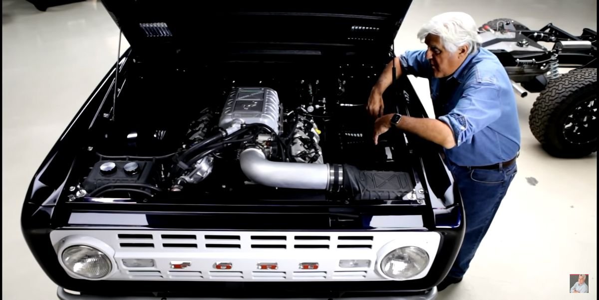 Jay Leno's '68 Ford Bronco Has a 760-hp Shelby GT500 Engine and a Five Speed