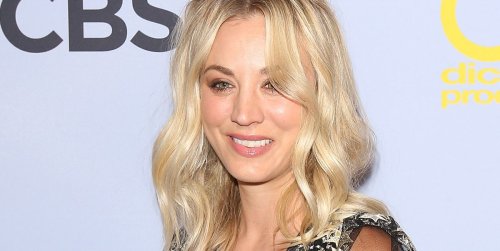 See ‘Big Bang Theory’ Star Kaley Cuoco Have a Showstopper Moment in See-Through Dress