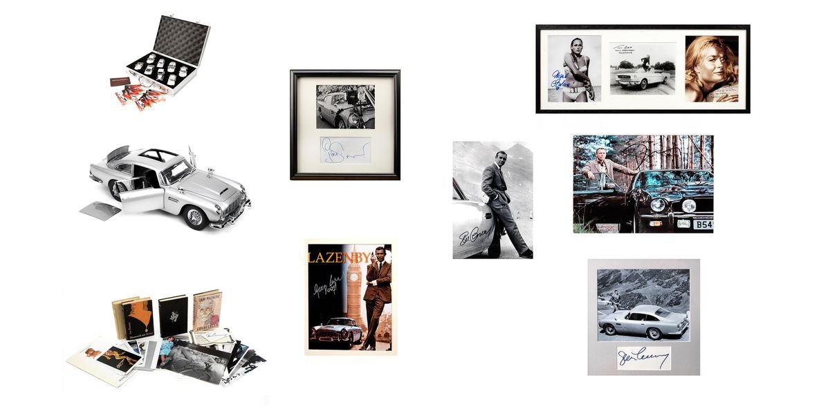 Cool Aston Martin Memorabilia Is up for Auction—with a James Bond Theme