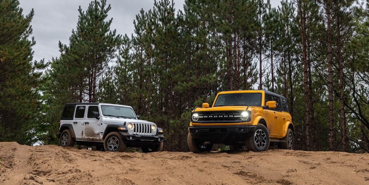 Photos: Ford Bronco vs. Jeep Wrangler Unlimited