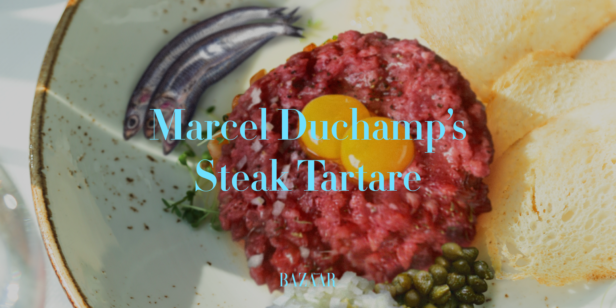 La ricetta della tartare di Marcel Duchamp