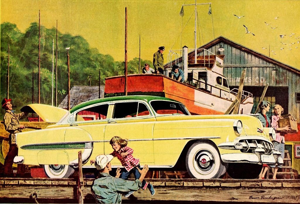 Here's What the Family Road Trip Looked Like in 1954
