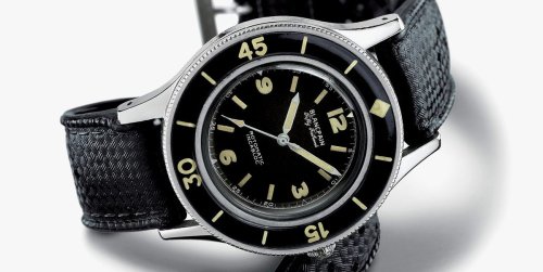 This Early Dive Watch Was Built for Military Frogmen
