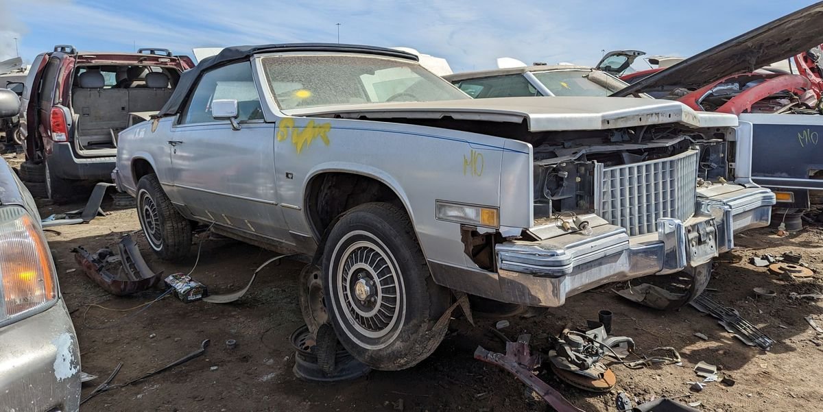 1980 Cadillac Eldorado San Remo Dorado Convertible Is Junkyard Treasure
