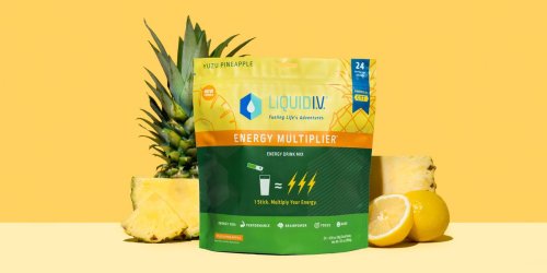 Hydrate Faster With The Yuzu Pineapple Energy Multiplier From Liquid I.V.