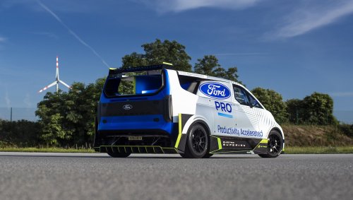 Ford reveals wild 2000-HP Electric SuperVan Concept