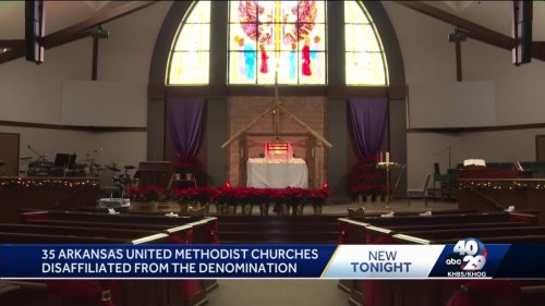 35 Arkansas United Methodist churches disaffiliate from denomination