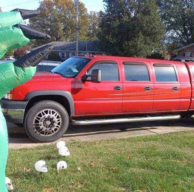 This Six-Doored Silverado 3500 Is a Hilariously Massive Hauler
