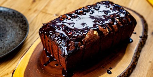 Triple Chocolate Loaf Cake