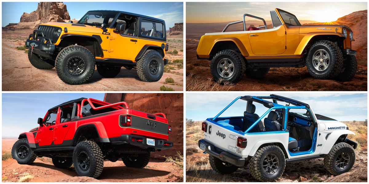 2021 Easter Jeep Safari Brings 4 Rugged New Concepts to Moab