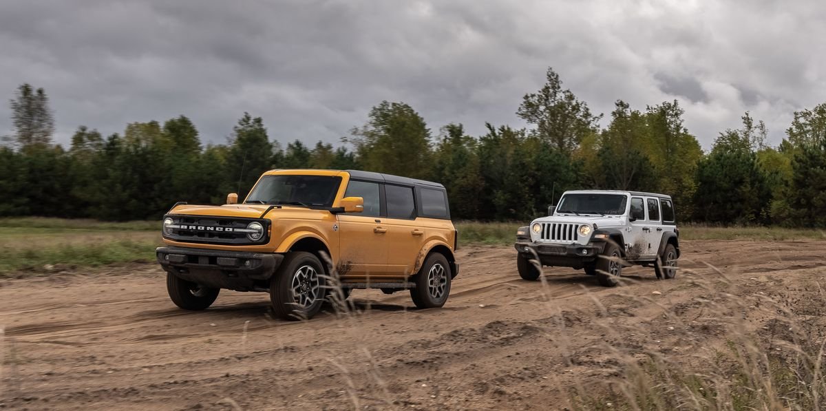 Comparison Test: Ford Bronco vs. Jeep Wrangler Unlimited