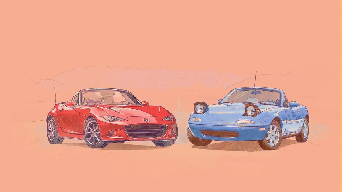 Chasing a Blue Miata, 34 Years and Counting