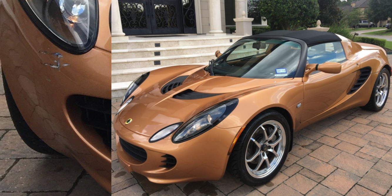 This Lotus Elise Was Totaled Thanks to One Microscopic Bumper Crack