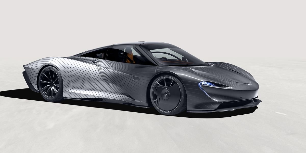 McLaren Speedtail Albert Honors Prototype with Camo Paint