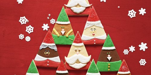 Santa and Elf Cookies