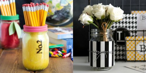 65 Brilliant Mason Jar Decor Ideas That Go Way Beyond Flower Vases