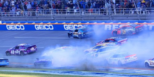 Pros say "it's science" that Talledega drivers are inevitably going to crash out