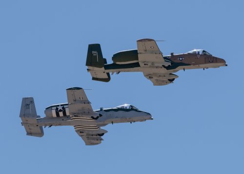 Watch A-10 Warthogs Fly While Rocking Retro Paint Jobs | Flipboard