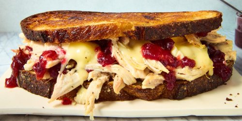 Cranberry Brie Turkey Melts