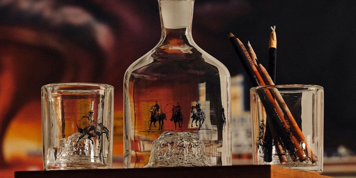 Whiskey Peaks & Huckberry's New Glassware Celebrate the American West