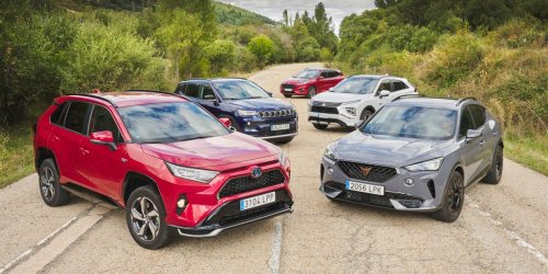 Especial SUV PHEV: Jeep Compass, Ford Kuga, Toyota RAV4, Cupra Formentor o Mitsubishi Eclipse Cross