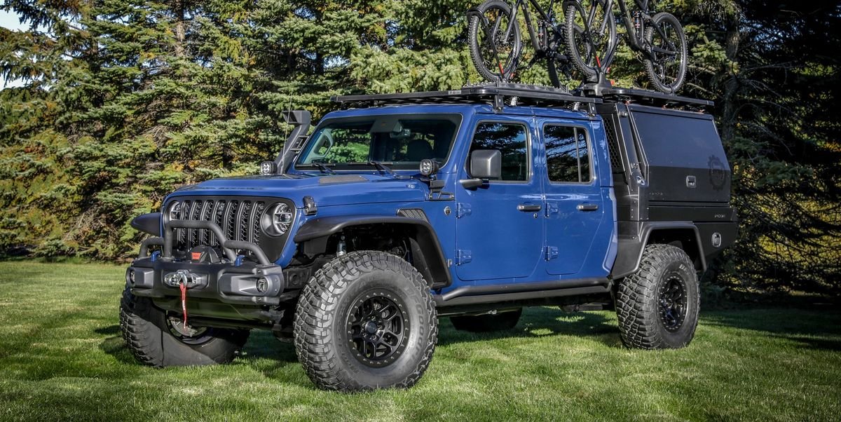 Jeep Gladiator Top Dog Concept: El Jeep ideal para tus acampadas en la naturaleza