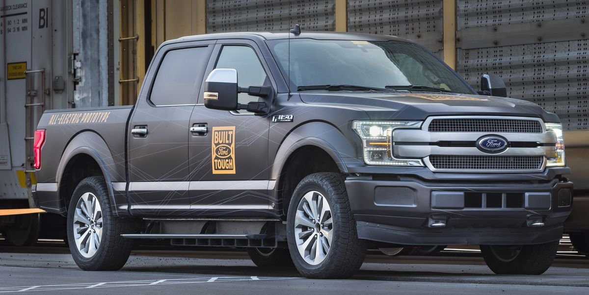 First Look at the Electric Ford F-150's Frunk