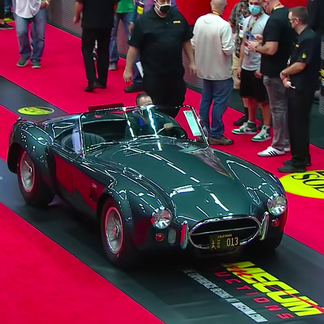 Carroll Shelby's Personal 427 Cobra Just Sold for $5.94 Million at Auction