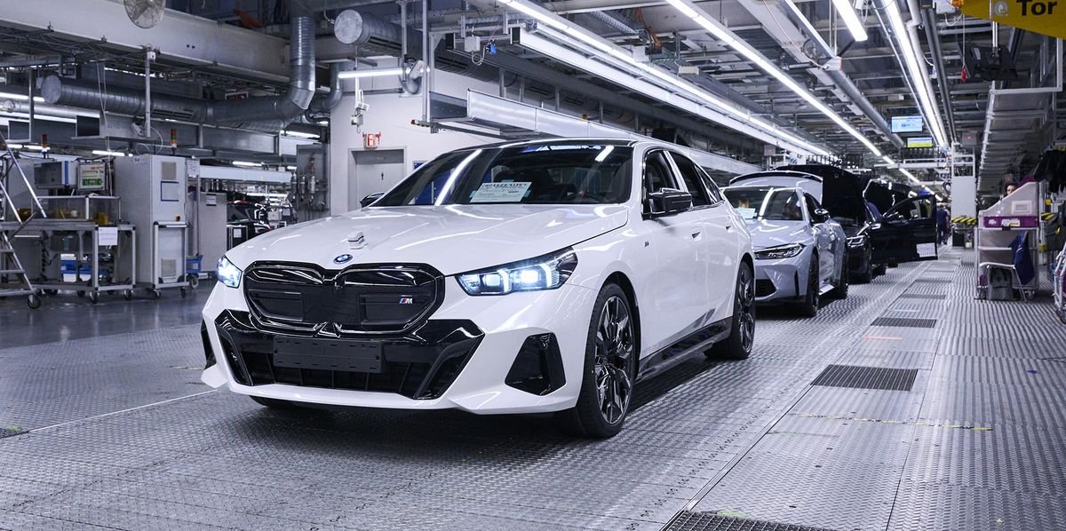 Production Begins for Another BMW Electric Sedan