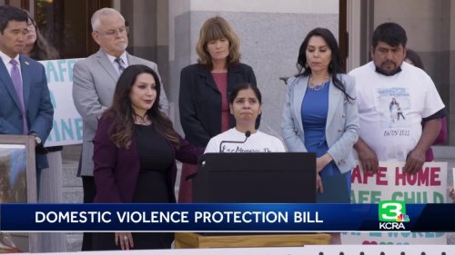 Mother whose 3 daughters killed by father in Sacramento County speaks publicly for the first time, advocates for domestic violence bill