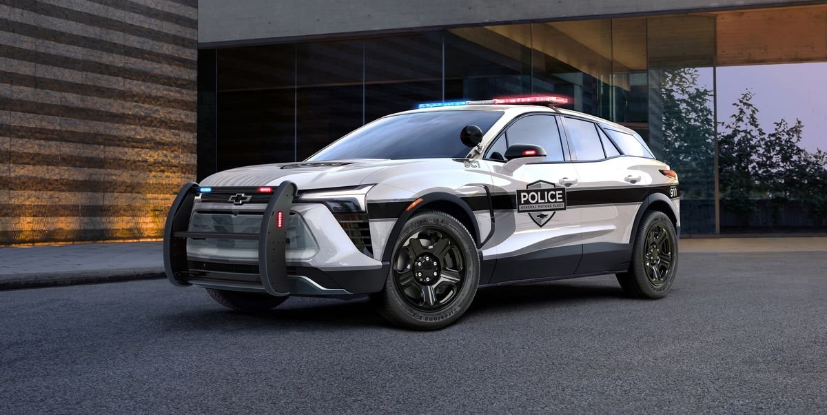 2024 Chevy Blazer EV Police Pursuit Shown in Action in New Video