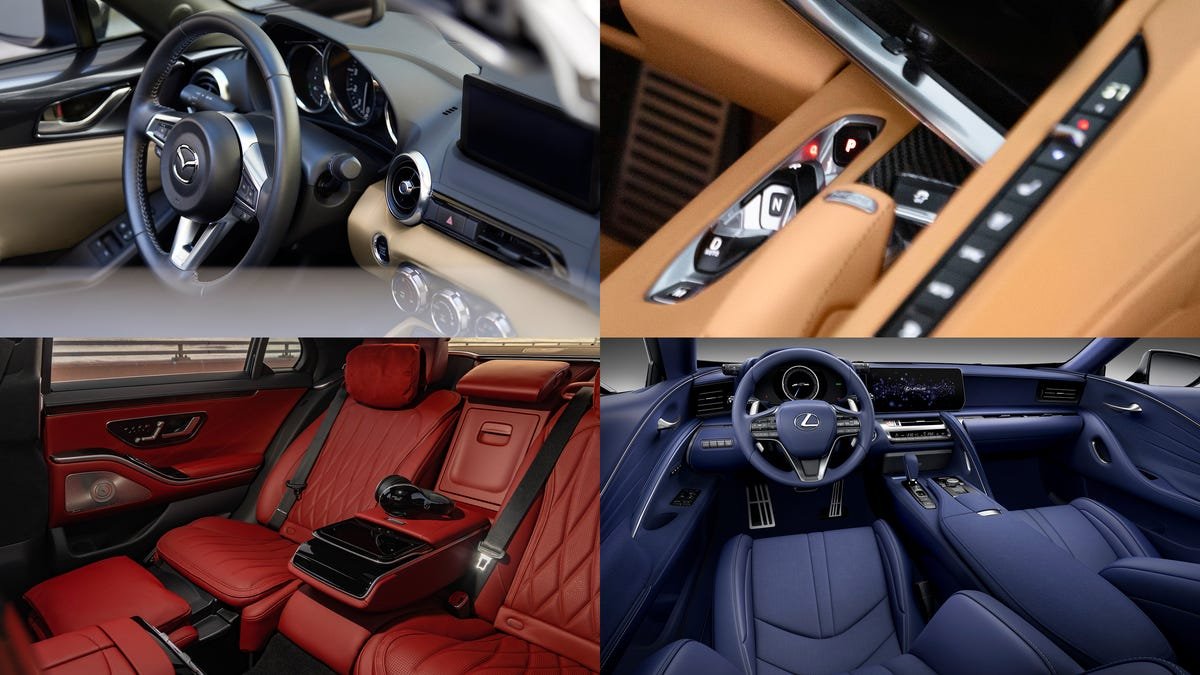 Cars with the Best Interiors for 2024 and 2025