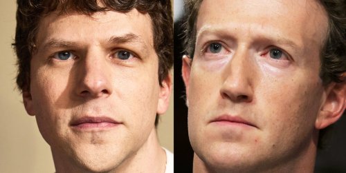El actor Jesse Eisenberg, contra Mark Zuckerberg: "Esta gente tiene billones de dólares, más dinero del que cualquier persona humana haya acumulado jamás"