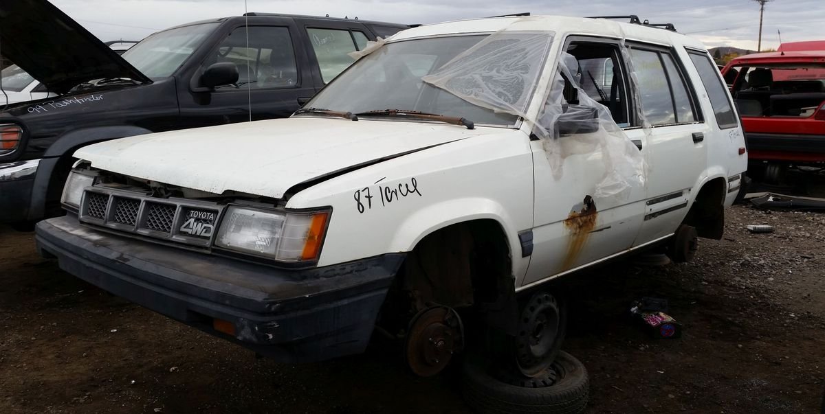 1987 Toyota Tercel 4WD Wagon Is Junkyard Treasure