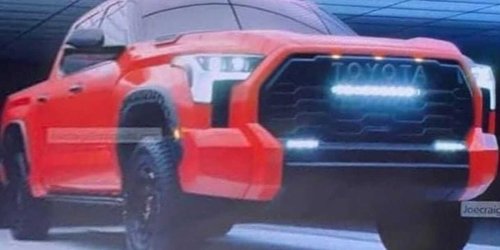 2022 Toyota Tundra TRD Pro Leaked Images Show Imposing New Look